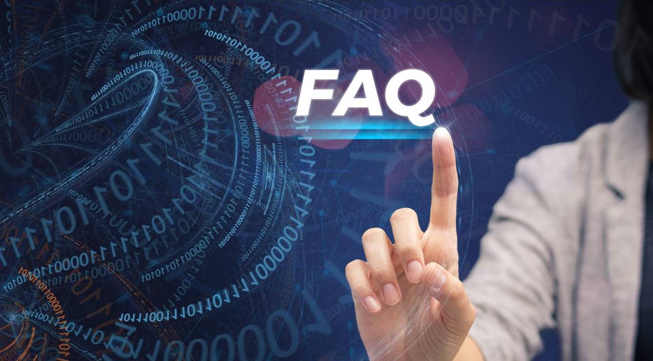 FAQ concept image for patient information and healthcare support