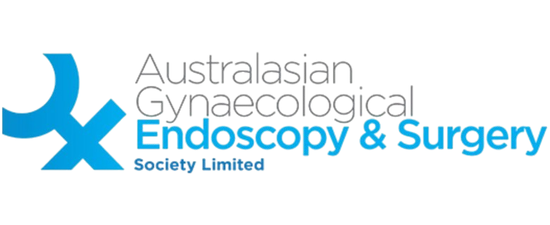 Professional society logo for gynaecological endoscopy and surgery.